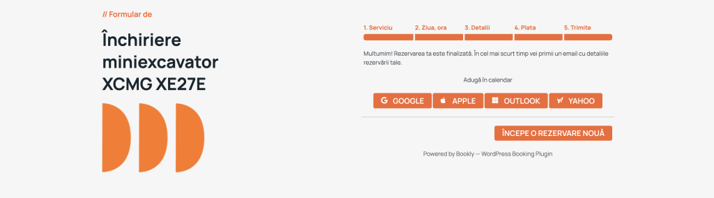 Citeste procedura noastra de Închiriere Utilaje pentru o rezervare rapida